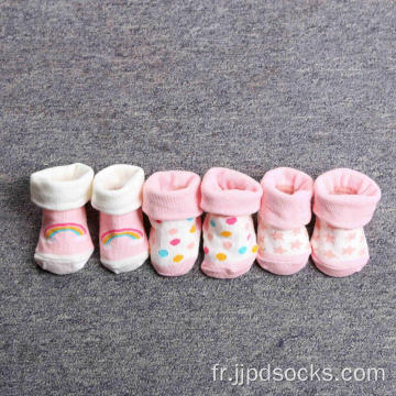 Chaussettes de coton haute qualité bébé